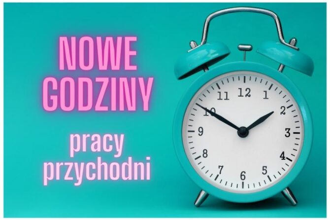 Nowe godziny pracy przychodni