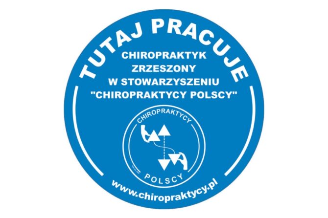 Tutaj pracuje chiropraktyk